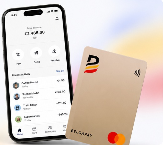 BELGAPAY app and card